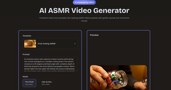 AI ASMR