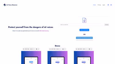 AI Voice Detector