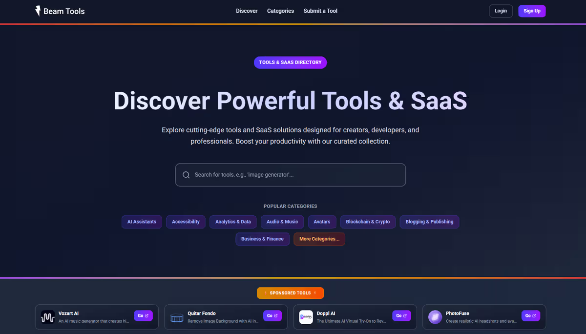 Beam Tools