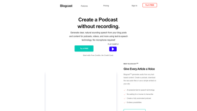 Blogcast