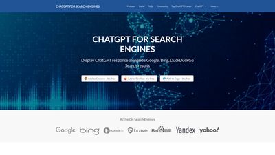 ChatGPT for Search Engines