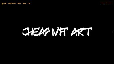 Cheap NFT Art