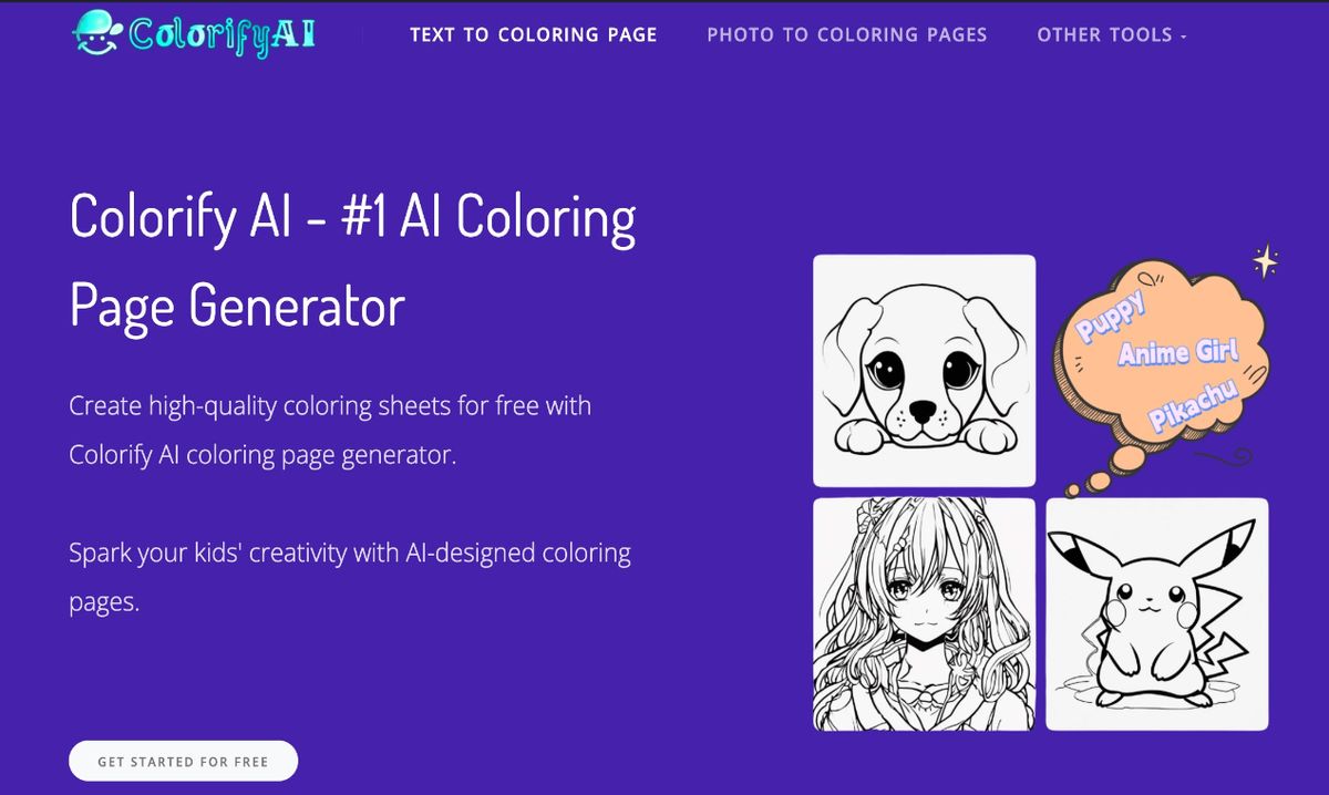 AI Coloring Page Generator – Free & Easy to Use Online