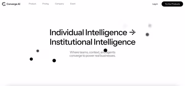 Converge AI – Connected AI Products in One Shared Context