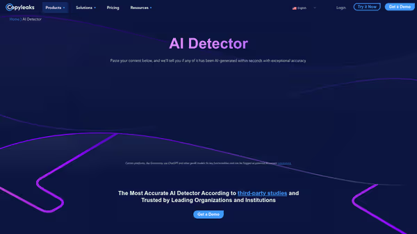 AI Content Detector | Copyleaks