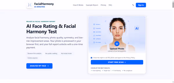 FacialHarmonyAI