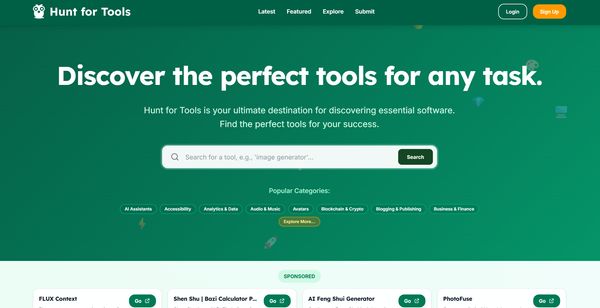 Hunt for Tools