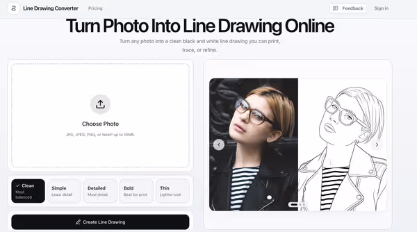 Line Drawing Converter