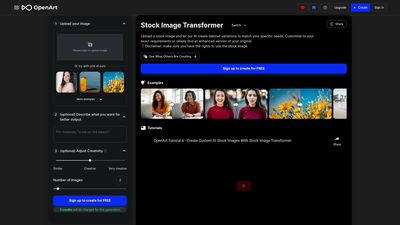 Stock Image Transformer