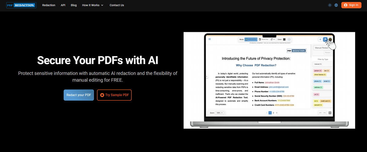 Secure Your PDFs with AI
