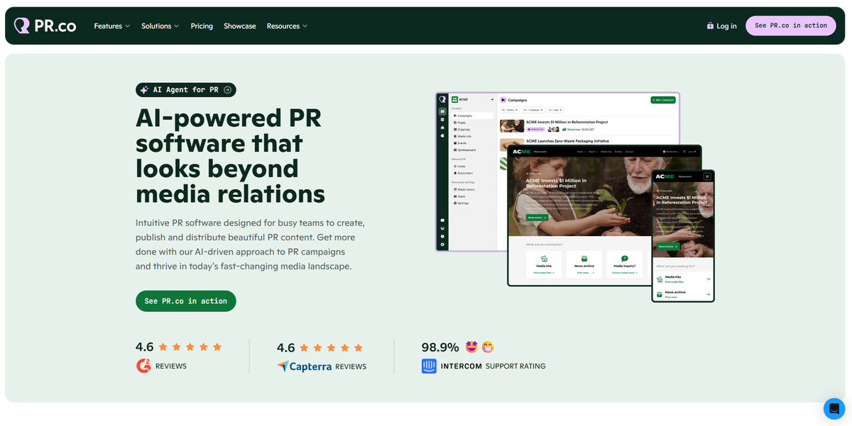 AI-powered PR software that looks beyond media relations