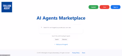 AI Agents Marketplace