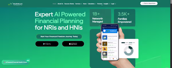 WealthMunshi: AI Financial Planning for NRIs and HNIs
