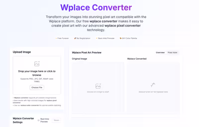Wplace converter