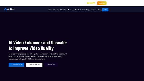 AVCLabs Video Enhancer