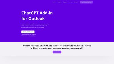 ChatGPT Outlook Plugin