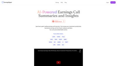 EarningsDigest