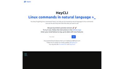 heyCLI