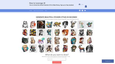 Sticker Prompt Generator | How to Leverage AI