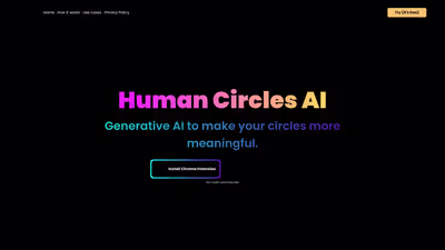 Human Circles AI
