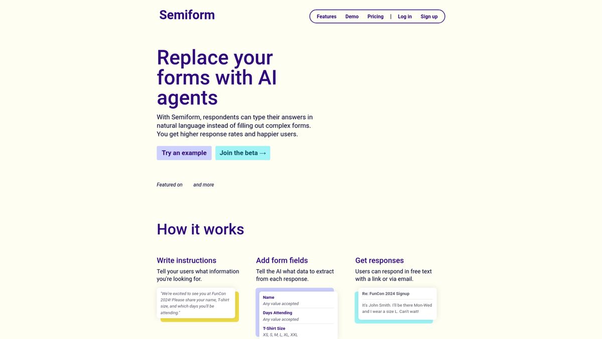 Semiform