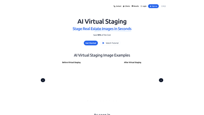 AI Virtual Staging